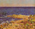 The Meditarranean At Antibes By Claude Oscar Monet