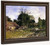 The Old Mill At Saint Ceneri By Eugene Louis Boudin By Eugene Louis Boudin