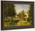 The Pine Trees Of Louveciennes By Camille Pissarro By Camille Pissarro