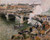 The Pont Boieldieu, Rouen Damp Weather By Camille Pissarro By Camille Pissarro