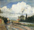 The Quai Du Pothuis At Pontoise After Rain By Camille Pissarro By Camille Pissarro