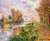 The River In Autumn, Saint Cyr Du Vaudreuil By Gustave Loiseau By Gustave Loiseau