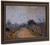 The Road From Prunay To Bougival By Alfred Sisley