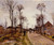 The Road To Caint Cyr At Louveciennes By Camille Pissarro By Camille Pissarro