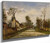 The Road To Versailles At Louveciennes1 By Camille Pissarro By Camille Pissarro