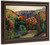 The Ruins Of The Chateau At Crozant By Armand Guillaumin The Ruins Of The Chateau At Crozant By Armand Guillaumin