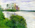 The Seine And The Point Of Ile Marande By Gustave Caillebotte By Gustave Caillebotte