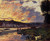 The Seine At Bougeval, Evening By Claude Oscar Monet The Seine At Bougeval, Evening By Claude Oscar Monet
