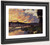 The Seine At Bougeval, Evening By Claude Oscar Monet The Seine At Bougeval, Evening By Claude Oscar Monet