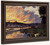 The Seine At Bougeval, Evening By Claude Oscar Monet The Seine At Bougeval, Evening By Claude Oscar Monet