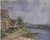 The Seine At Porte Joie By Gustave Loiseau By Gustave Loiseau