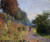 The Sheltered Path By Claude Oscar Monet