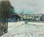 The Snow At Marly Le Roi By Alfred Sisley