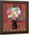 Bouquet In Purple Vase By William James Glackens Bouquet In Purple Vase By William James Glackens