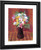 Bouquet In Purple Vase By William James Glackens  By William James Glackens Bouquet In Purple Vase By William James Glackens  By William James Glackens