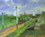 The Train, Bedford Park By Camille Pissarro By Camille Pissarro