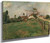 The Village Of Eragny By Camille Pissarro By Camille Pissarro