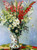Bouquet Of Gladiolas, Lilies And Dasies By Claude Oscar Monet Bouquet Of Gladiolas, Lilies And Dasies By Claude Oscar Monet