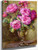 Bouquet Of Roses In A Footed Glass By Albert Lebourg By Albert Lebourg