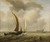 Two Kaags At Sea Before A Fresh Breeze By Willem Van De Velde The Younger
