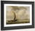 Two Kaags At Sea Before A Fresh Breeze By Willem Van De Velde The Younger