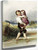 Boy Carrying His Sister Over A Stretch Of Water By Friedrich Von Amerling By Friedrich Von Amerling