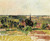 View Of Eragny By Camille Pissarro By Camille Pissarro