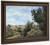 View Of Villa D'este By Henri Joseph Harpignies, Aka Henri Harpignies
