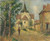 Village Street 1 By Gustave Loiseau By Gustave Loiseau