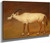 White Antelope By Jacques Laurent Agasse By Jacques Laurent Agasse