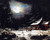 White Horse Inn By Moonlight By Cornelius Krieghoff By Cornelius Krieghoff