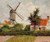 Windmill At Knocke, Belgium By Camille Pissarro By Camille Pissarro