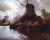 Windmill On Canal By Georges Ames Aldrich By Georges Ames Aldrich