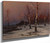 Winter Landscape By Julius Klever Winter Landscape By Julius Klever