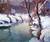 Winter River By Georges Ames Aldrich By Georges Ames Aldrich