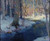 Winter Scene By Emile Albert Gruppe