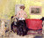 Woman Undressing, From Behind By Edouard Vuillard