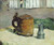 Wood Tankard And Metal Pitcher By Paul Gauguin  By Paul Gauguin