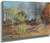 Young Birches In October By Willard Leroy Metcalf By Willard Leroy Metcalf
