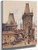 Bridge Tower Of The Lesser Town In Prague By Rudolf Von Alt