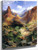 Bright Angel Trail By Thomas Moran