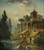 A Caprice With A Hermitage By Hubert Robert