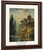 A Caprice With A Hermitage By Hubert Robert