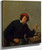 A Smoker By Adriaen Van Ostade By Adriaen Van Ostade