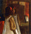 Alice In The Mirror By William Merritt Chase By William Merritt Chase