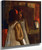 Alice In The Mirror By William Merritt Chase By William Merritt Chase