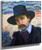 Andre Gide At Jersey By Theo Van Rysselberghe