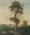 Birch In Autumn Landscape By Johan Christian Dahl By Johan Christian Dahl