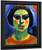 Blossoming Girl By Alexei Jawlensky By Alexei Jawlensky