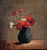 Carnations And Gypsophilia In A Green Vase By Odilon Redon By Odilon Redon Carnations And Gypsophilia In A Green Vase By Odilon Redon By Odilon Redon
